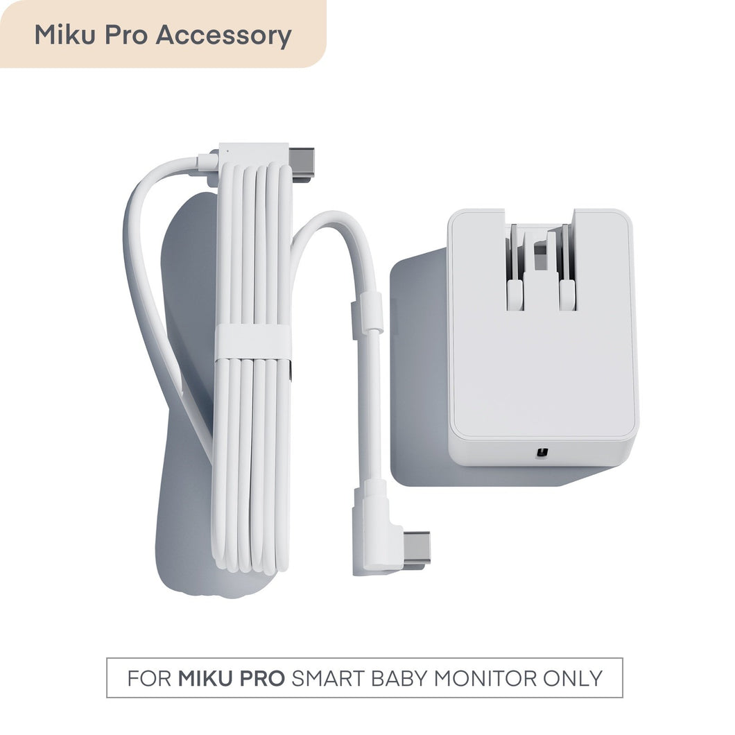 Alimentation pour Miku Pro Smart Baby Monitor