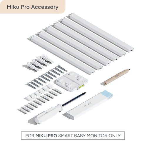 Kit de montage mural pour moniteur bébé intelligent Miku Pro
